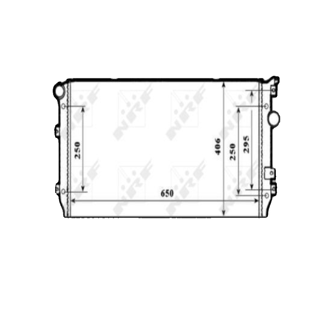 NRF 58339 Radiator, engine cooling for SEAT,VW