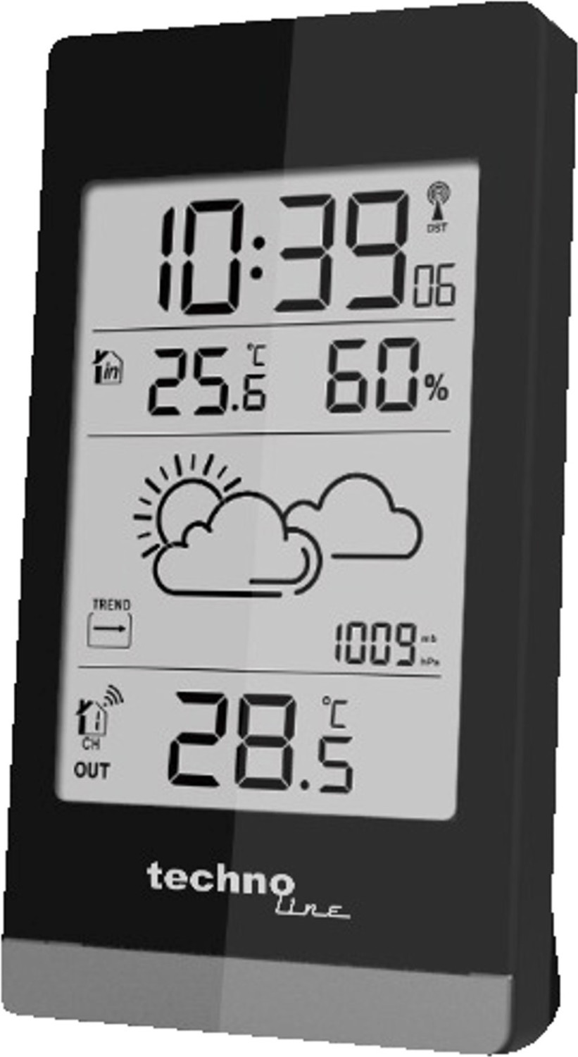 Technoline WS-9132 Weather Station - Clock, Outdoor Temperature, Humidity
