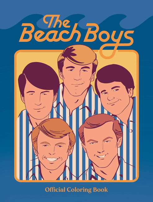 The Beach Boys Official Coloring Book by David Calcano - 9781970047240
