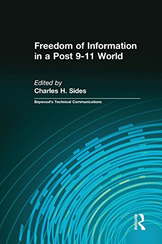 Freedom of Information in a Post 9-11 World - 9781138638020
