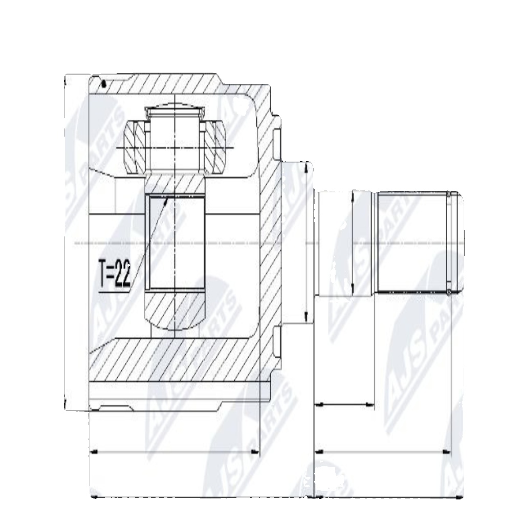 Fits NTY NPW-KA-314 INNER CV JOINT  ⭐UK Stock⭐ - Image 3