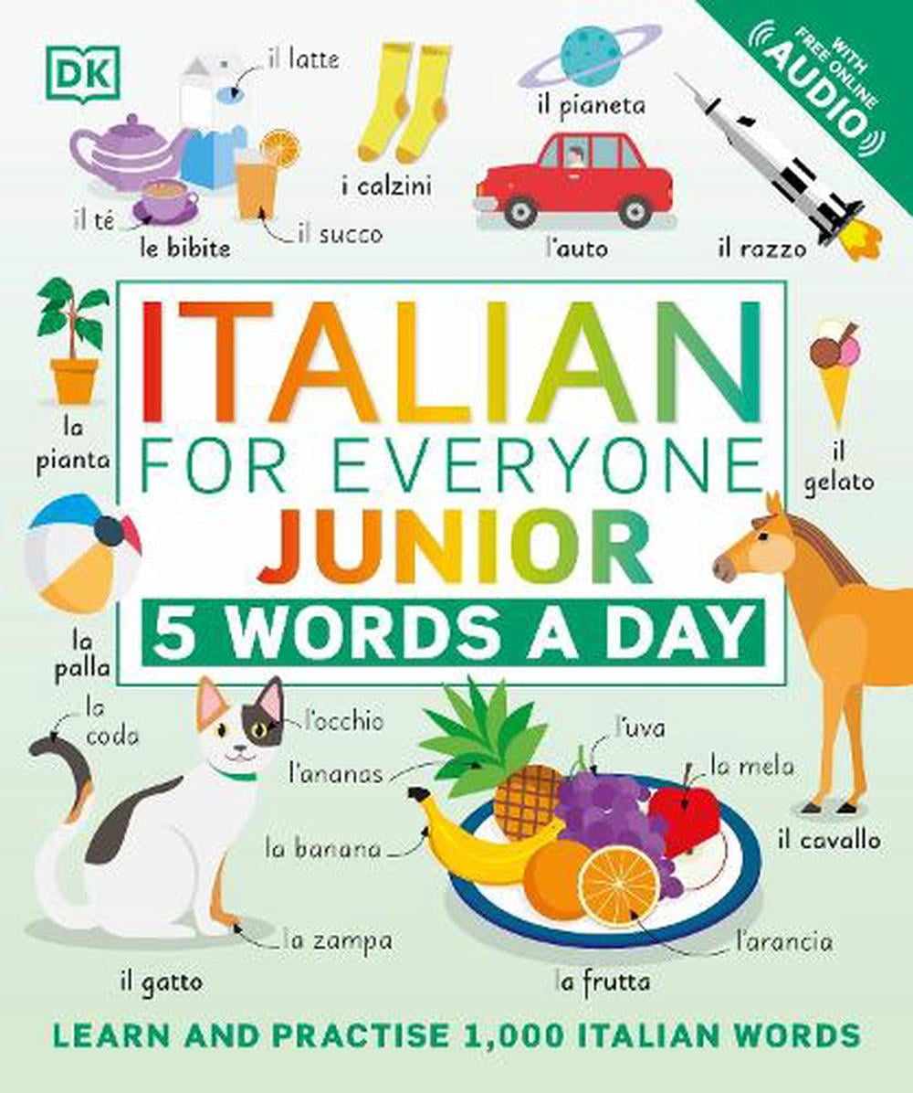 Italian for Everyone Junior 5 Words a Day