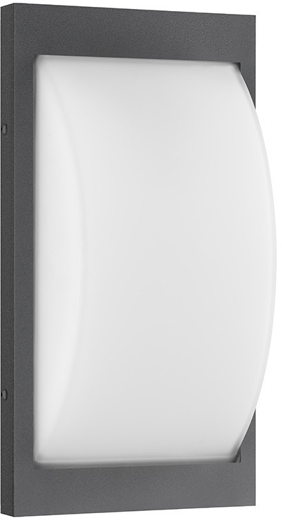 Lcd Outdoor Wall Light 069Sen, Sensor, Graphite, 33 Cm, E27