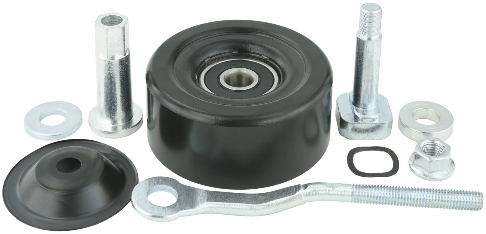 FEBEST 0287-D40B Tensioner Pulley, V-ribbed belt for NISSAN