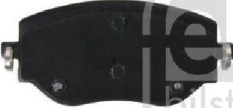 Front FEBI BILSTEIN 177333 Brake Pad Set, disc brake for DACIA,NISSAN,RENAULT