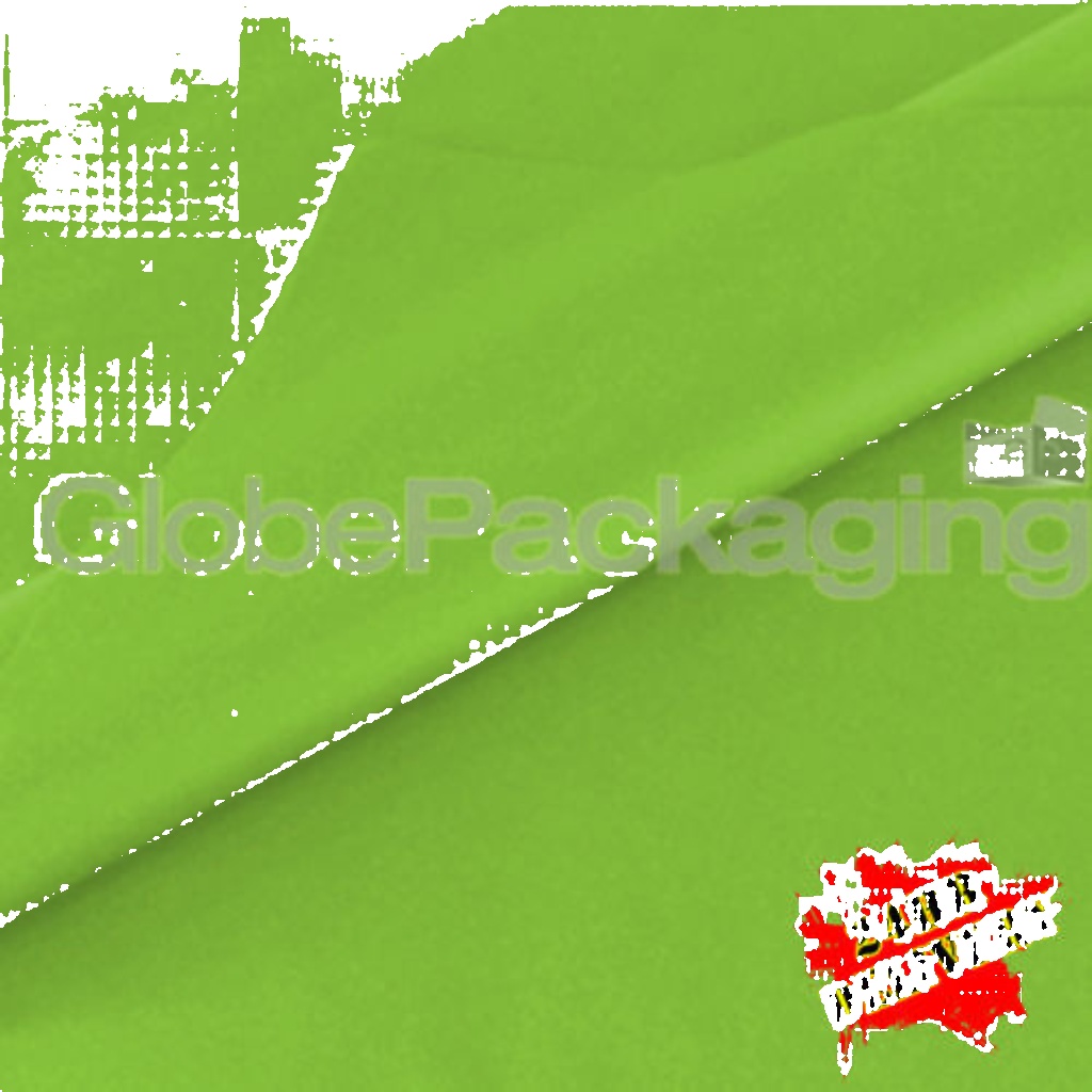 500 SHEETS OF LIME GREEN ACID FREE TISSUE PAPER 375mm x 500mm, 18gsm *24HR DEL*