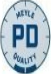 Rear MEYLE 025 246 4317/PD Brake Pad Set, disc brake for AUDI,PORSCHE