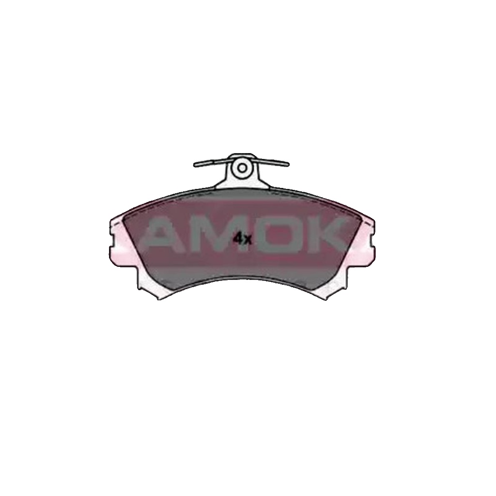 Original Kamoka Brake Pad Set Disc Brake JQ1012186 for Mitsubishi Proton