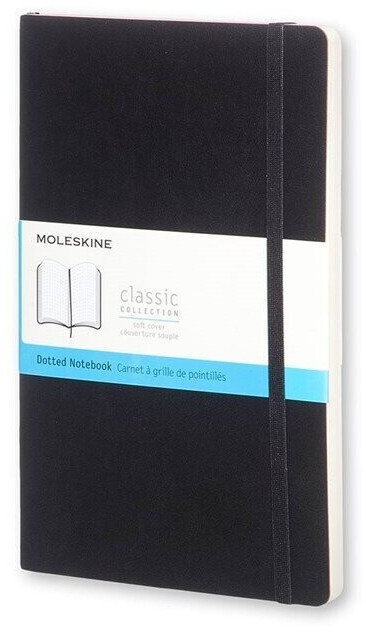 Moleskine Classic Collection Large Soft Cover Notebook - Black - Dotted - Image 2
