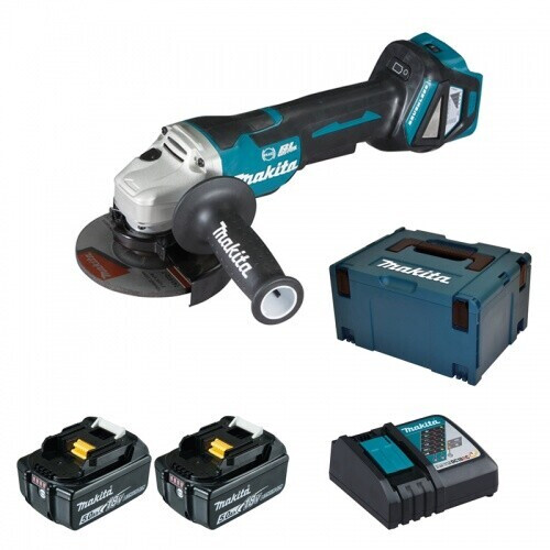 MAKITA DGA517RTJ 18v Angle grinder 5"" (125mm)