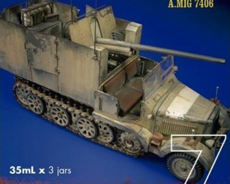 Ammo Mig A.MIG7406 DAK  Set