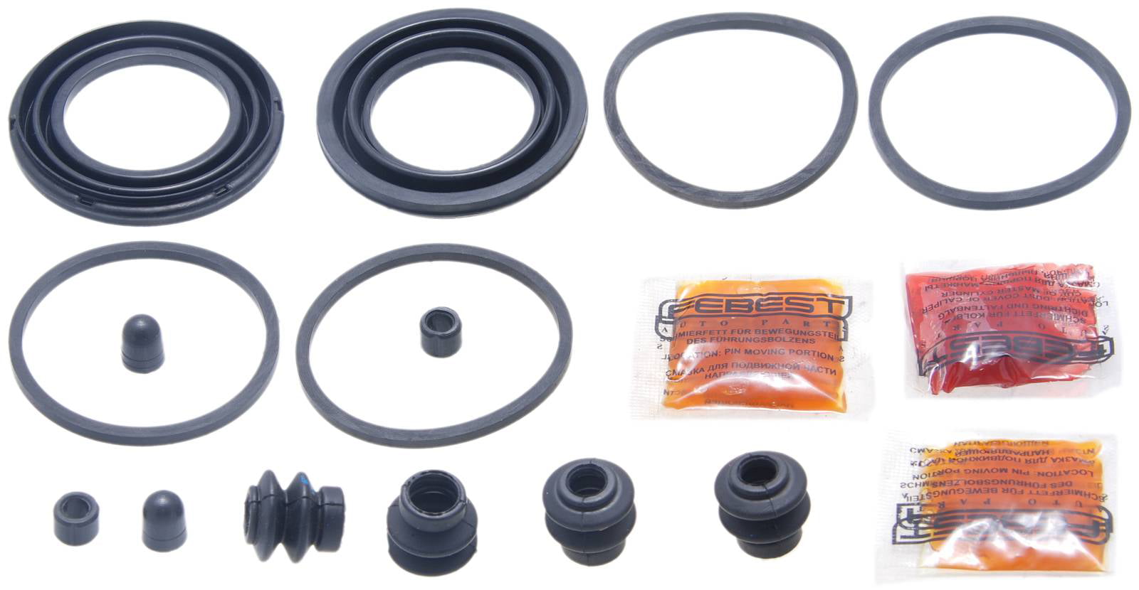 0275-E11JPPF FEBEST Repair Kit, brake caliper for NISSAN,NISSAN (DFAC)