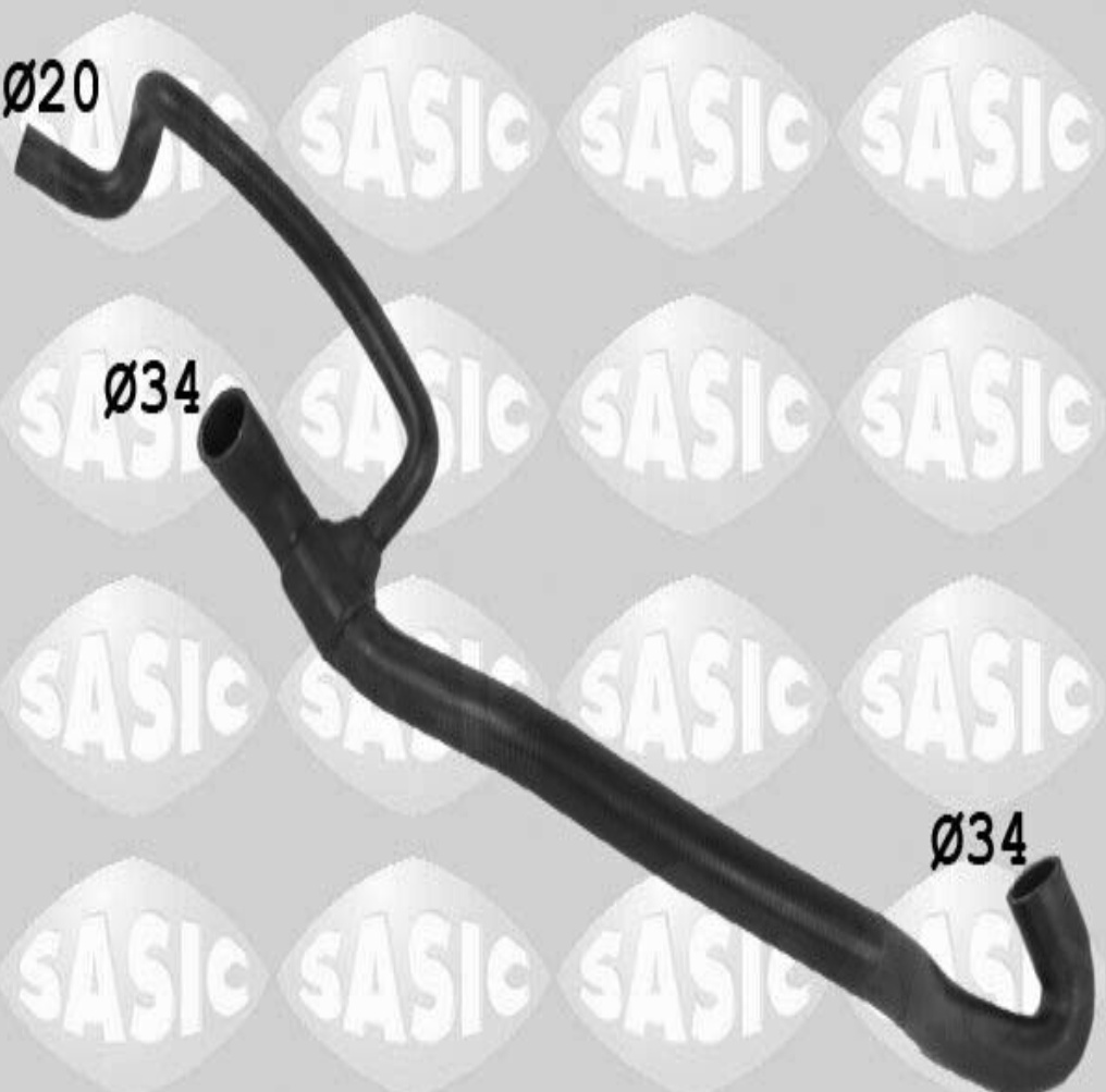 Fits SASIC 3406345 RADIATOR HOSE   ⭐UK Stock⭐