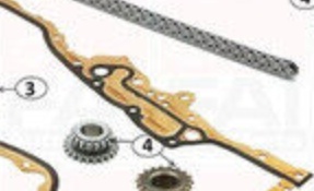 Timing chain kit Upper Simplex TCK87VVT FAI AutoParts for VW AUDI SKODA SEAT