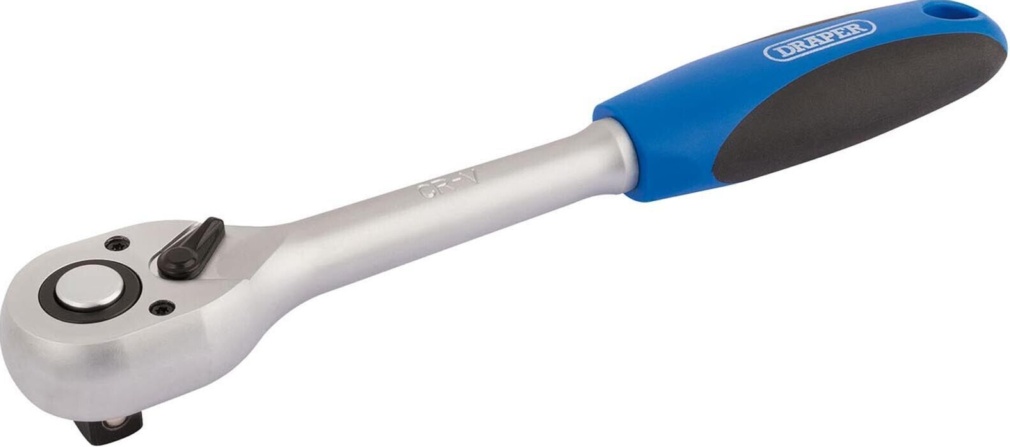 72 Tooth Reversible Soft Grip Ratchets, 1/2"" Sq. Dr. 5010559164295 - Image 6