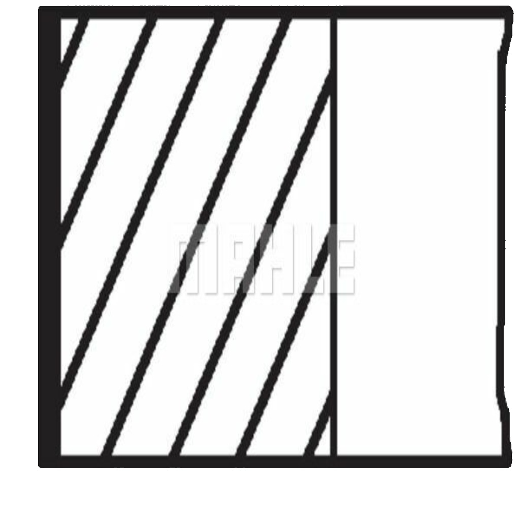 030 90 N0 MAHLE Piston Ring Kit for AUDI,MITSUBISHI,SEAT,SKODA,VW,VW (FAW)