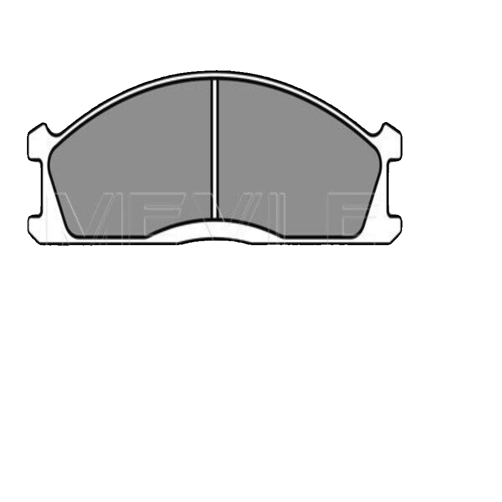 Front MEYLE GERMANY 025 213 4717 Brake Pad Set, disc brake for NISSAN