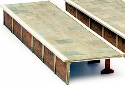 STATION PLATFORM Model Railway KitMaster Kit Dapol OO Gauge C022