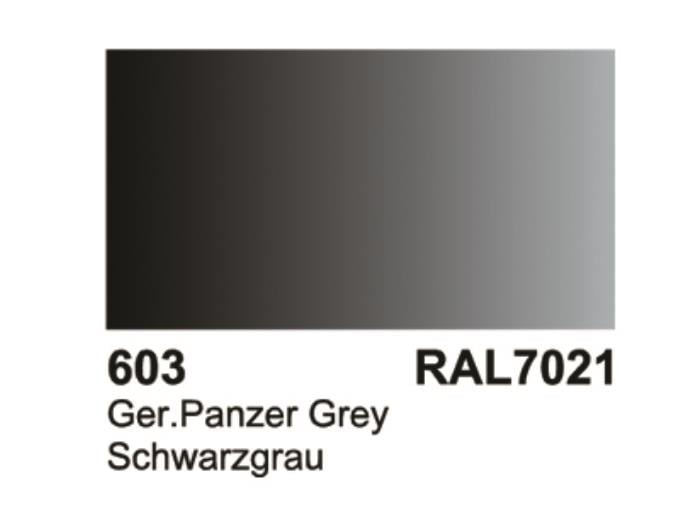 Vallejo Polyurethane Surface Primer German Panzer Grey 60ml Bottle - 73.603 - Image 3