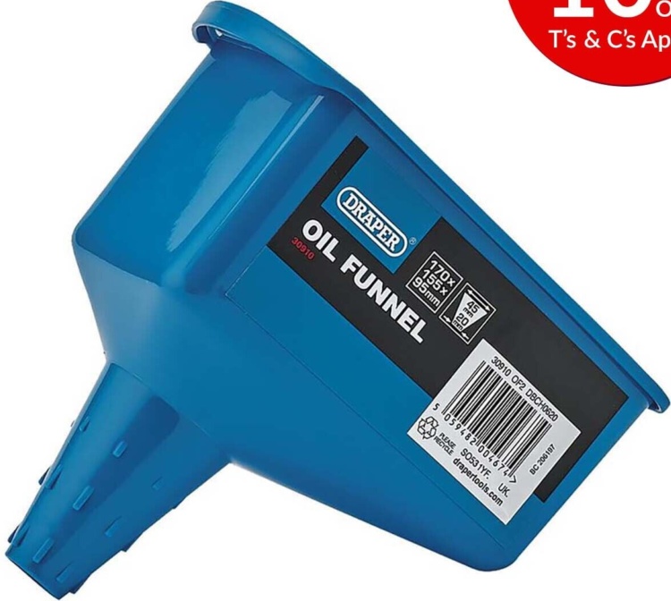 Draper 30910 Oil Funnel - Image 4