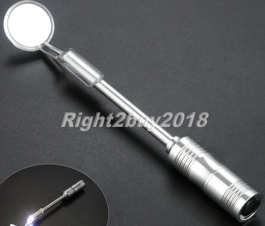 Dentist Mouth Mirror With LED Light Dental Teeth Whitening Oral Health Care