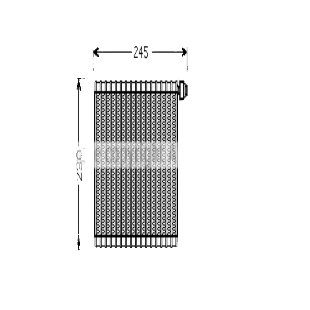 Fits AVA MZV217 AIR CONDITIONING EVAPORATOR MAZDA 3 (2004) 1.3  ⭐UK Stock⭐