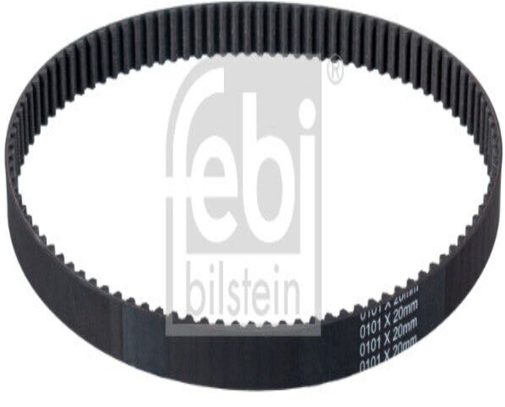 Timing belt with rounded tooth profile 24464 FEBI BILSTEIN for HYUNDAI KIA