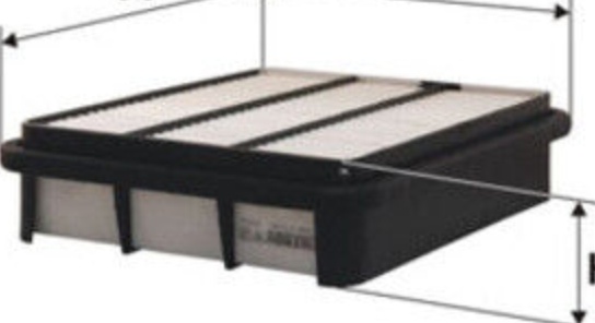 AP 120 FILTRON AIR FILTER FOR MAZDA MITSUBISHI