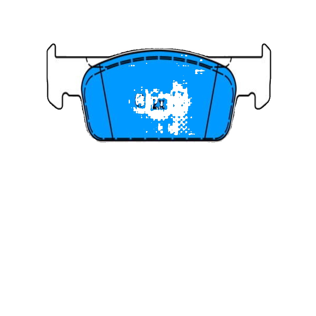 ATE 13.0460-7298.2 Brake Pad Set, disc brake for DACIA,RENAULT,SMART