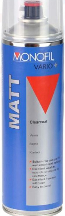 MONOFIL VARIO+ MATT CLEARCOAT FINISH LACQUER SPRAY CLEAR Aerosol 500ml