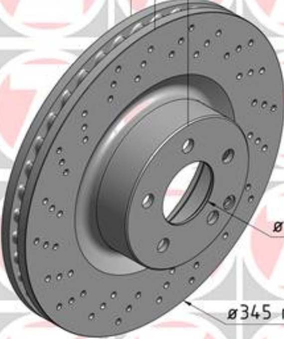 2x Brake disc internally vented 400.3615.20 ZIMMERMANN for MERCEDES-BENZ S-CLASS