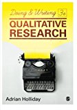 Doing & Writing Qualitative Research,Holliday, Adrian Adrian Hol