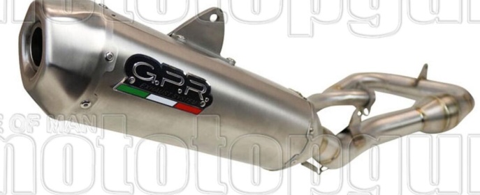 GPR Full System 2 Exhausts Pentacross Full Titan Racing Honda Crf 450R 2018 2019