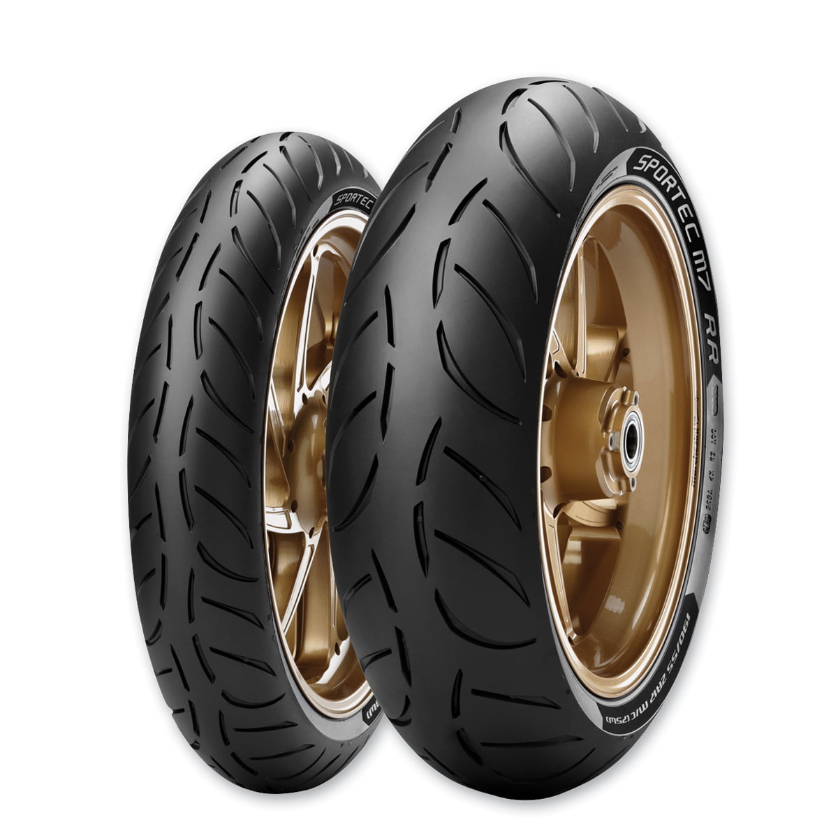 1 x 160/60 ZR17 69W TL Rear, Metzeler Sportec M7 RR Motorbike Tyre, 1606017