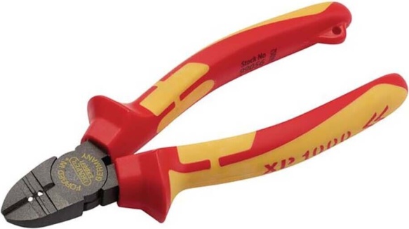Draper 99056 XP1000 VDE Side Cutter/Stripper 160mm Tethered
