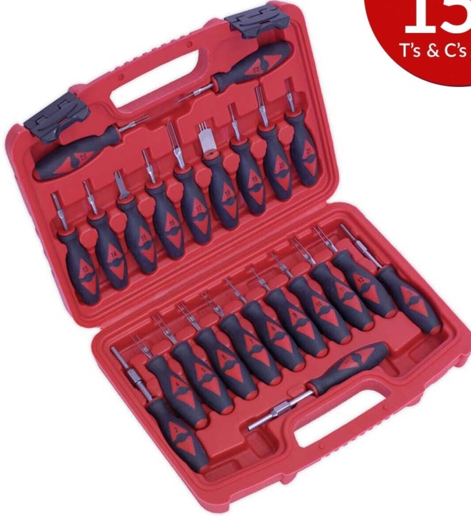 Sealey VS9203 Terminal Tool Kit 23pc