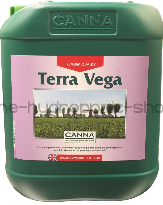 Canna Terra Vega 5 Litre 5L Soil Grow Plant Nutrients Hydroponics