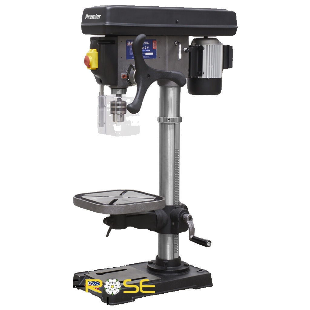 Sealey PDM155B Pillar Drill Bench Mounting 16-Speed 1050mm Height 230V