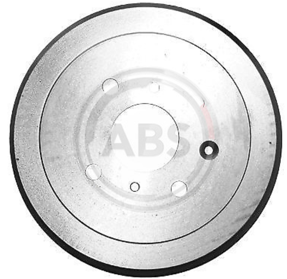 2X Original A.B.S. Brake Drum 2823-S For Citroën Peugeot Toyota