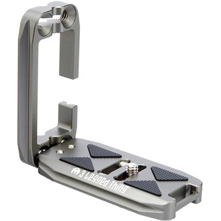 3 Legged Thing ELLIE G L Bracket Grey Adjustable Mount for Photography and Video