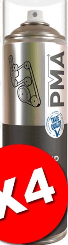 PMA Belt Slip Spray Aerosol Eliminates Squeaks Squeals Extend Life Energy 500ml