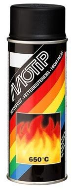 Motip M04033 Heat / Petrol Resistant Paint clear varnish 400ml - Image 4