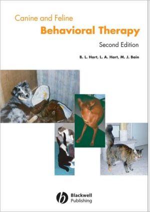 Canine and Feline Behavior Therapy by Benjamin L. Hart, Lynet... - 9780683039122