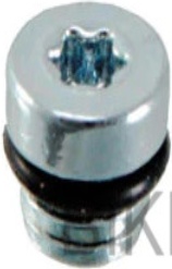 AVID / SRAM Disc Brake Lever Reservoir Bleed Port Plug Screw + O-Ring (Pair)