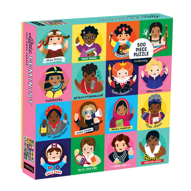 Little Feminist 500 Piece Family Puzzle by Lydia Ortiz - 9780735353824