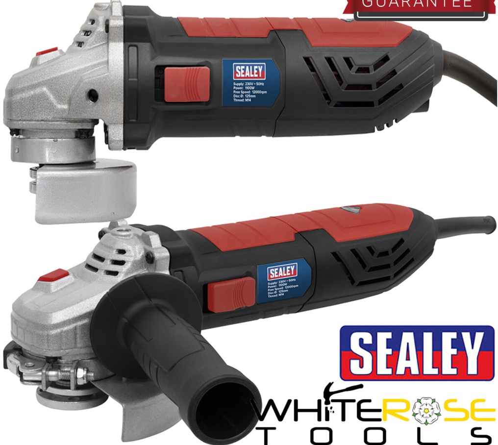 Sealey SAG125 125mm Angle Grinder 1100W/230V
