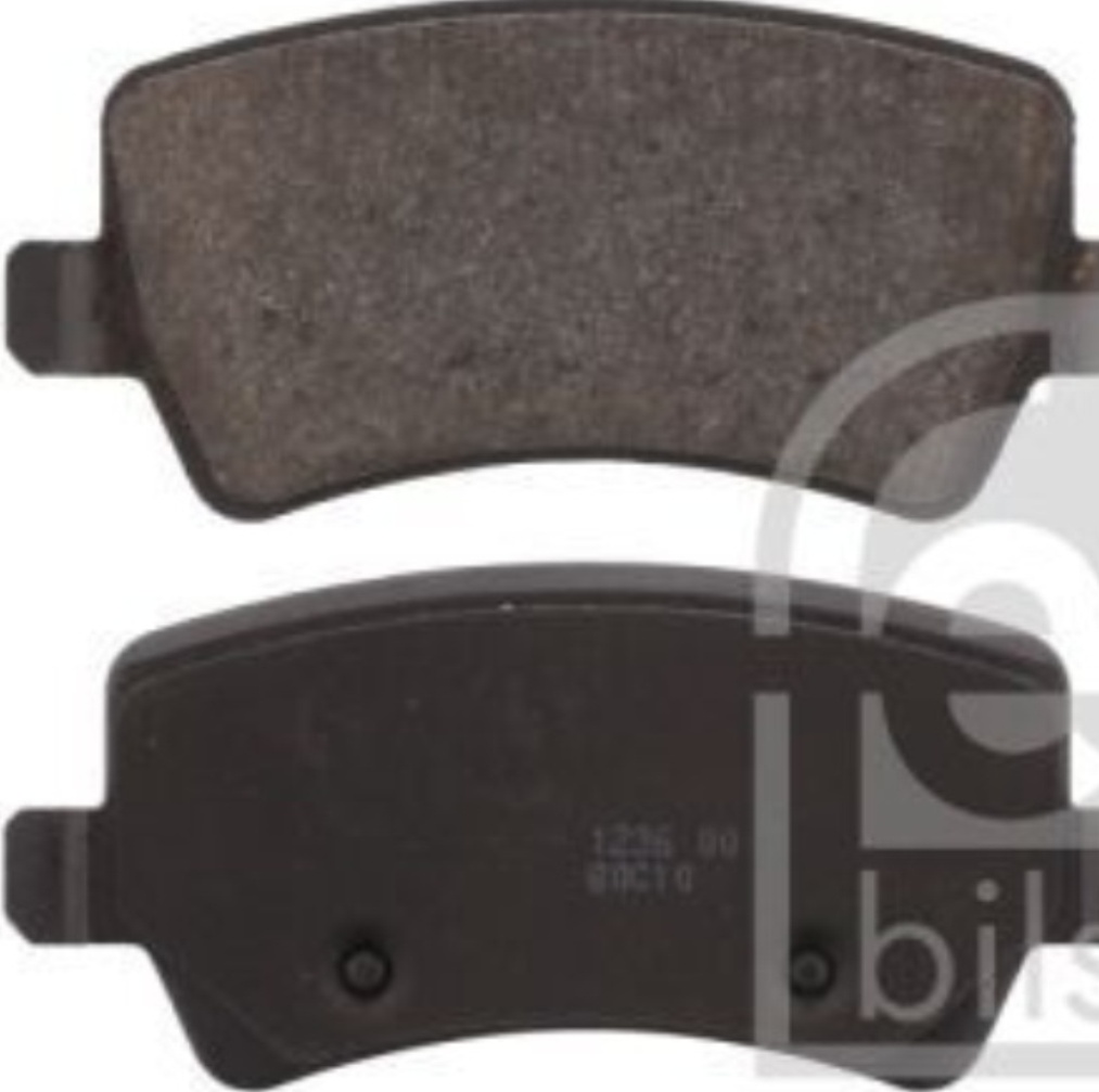 FEBI 16625 BRAKE PAD SET DISC BRAKE Rear