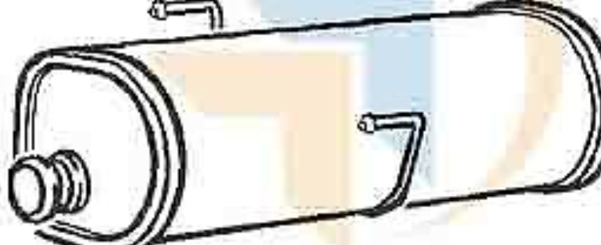 Klarius PG751T Exhaust Rear Box 206 1.4 03-06