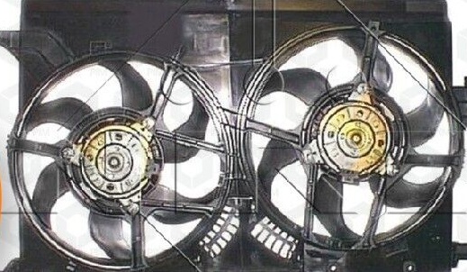 FAN ENGINE COOLING 47316 FOR Z 18 XE 1.8L Z19DTH/19DT/19DTL Z22SE/22YH 2.2L 4cyl