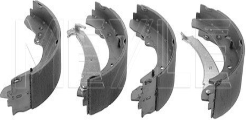 Rear MEYLE GERMANY 214 533 0021 Brake Shoe Set for CITROËN,FIAT,PEUGEOT